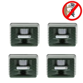 Woodpecker Ultrasonic Repeller PACK OF 4 - Effective Bird Control